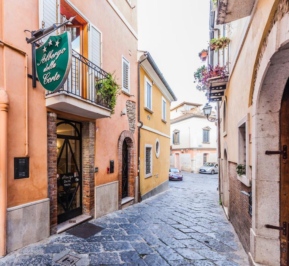 Albergo Della Corte Benevento Bagian luar foto